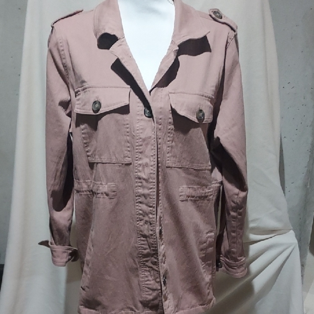Women's Tan Utility Jacket
